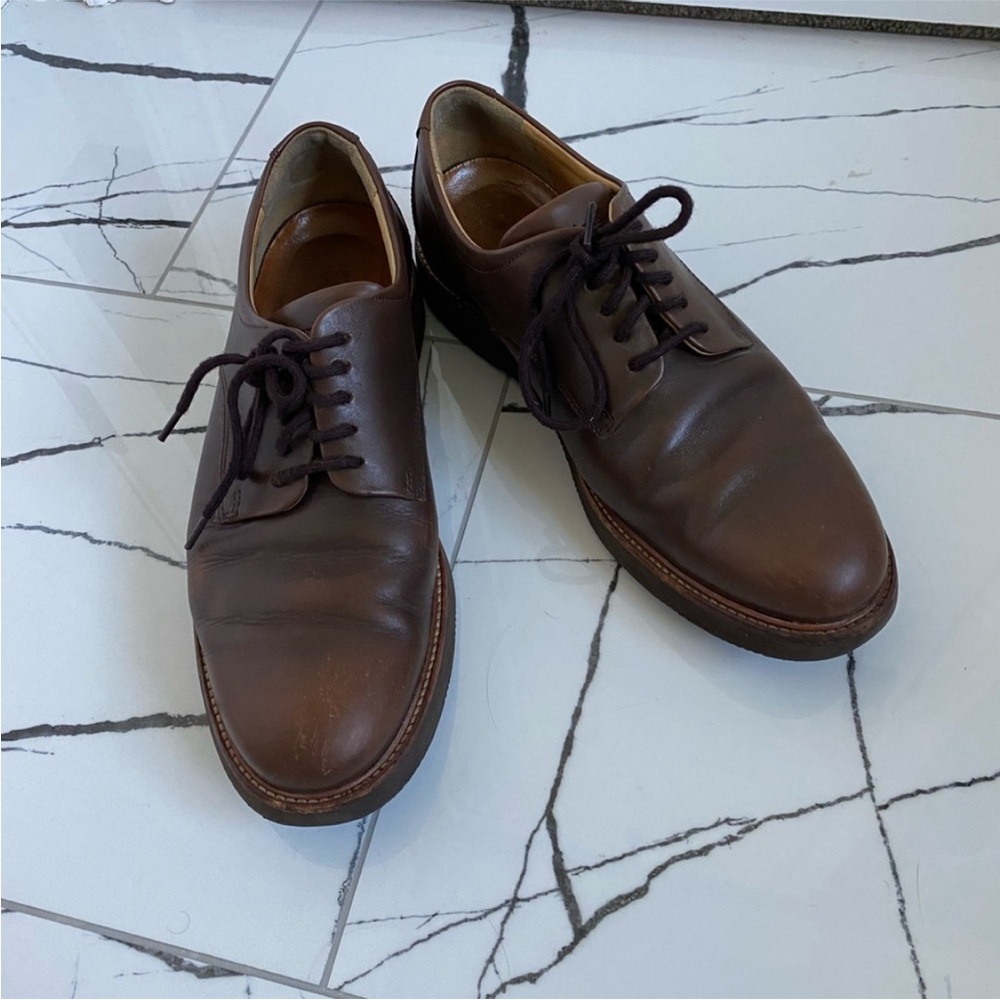 Men’s Samuel Hubbard Classic Brown Leather Shoes